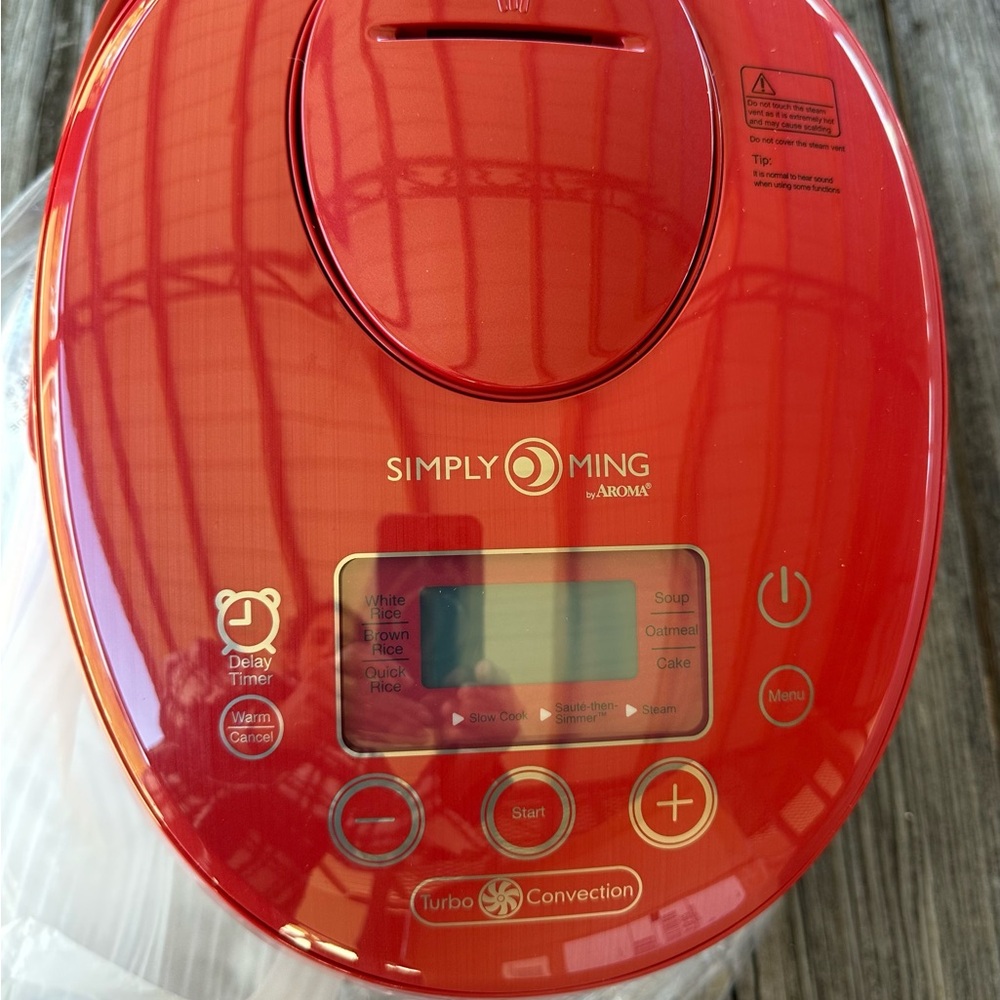 Simply Ming Red Turbo Convection Cooker